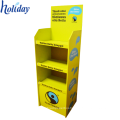 Point Of Sale Custom Design Cardboard Display Stands For Sunscreen Promotion